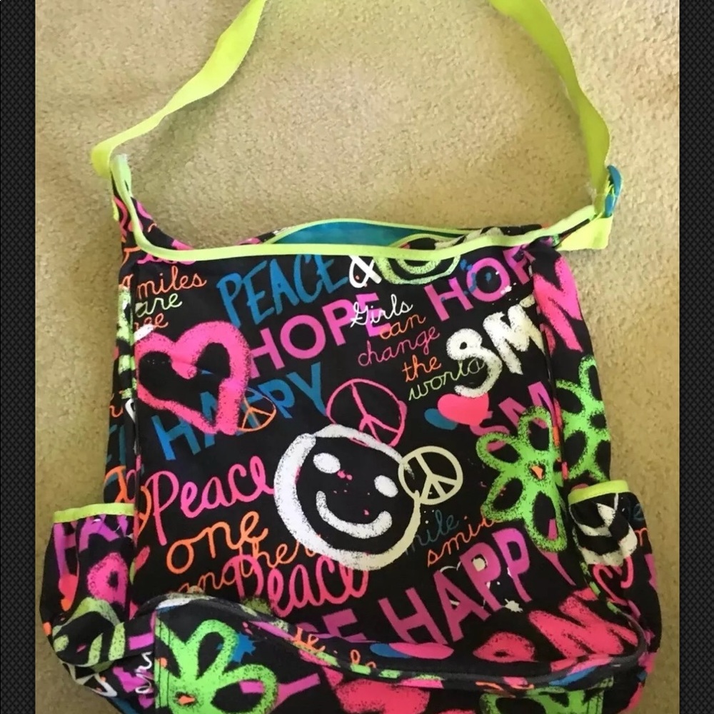 Justice like new swim bag